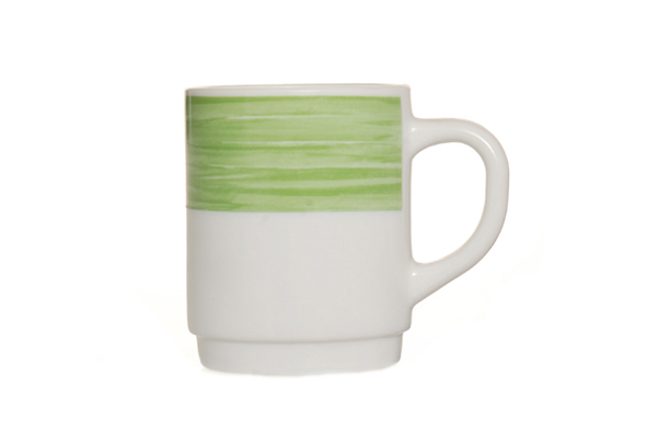 Arcoroc Brush Vert Mug 25cl